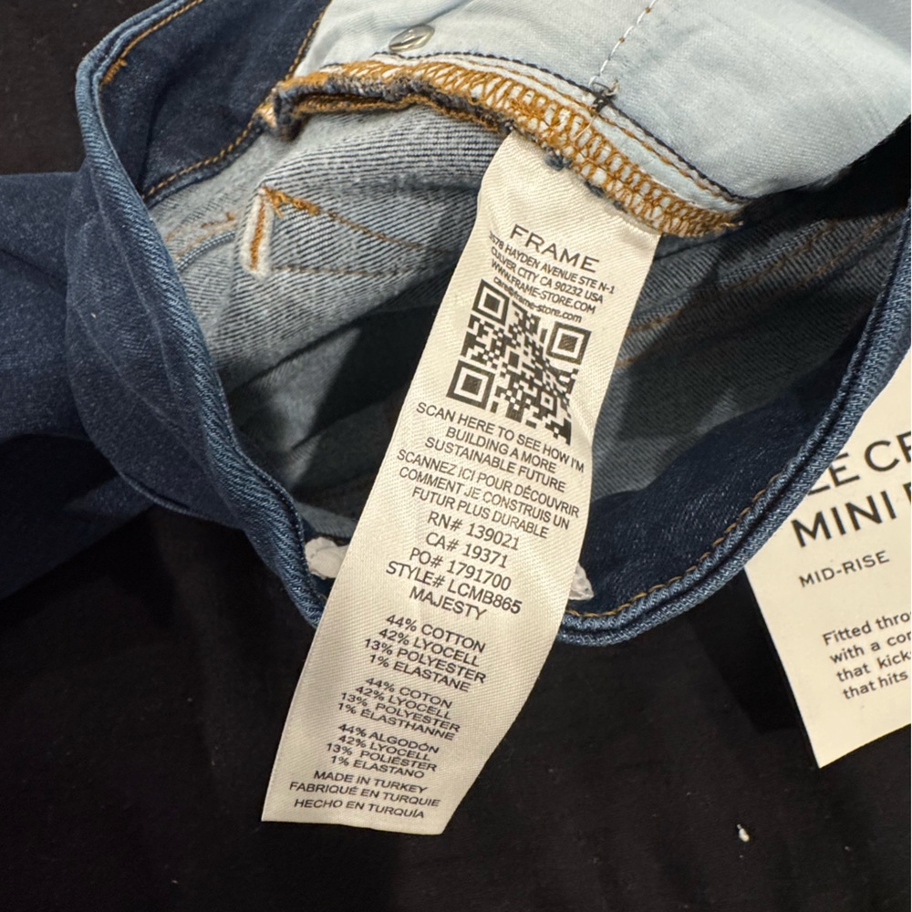 Frame Le Crop Mini Boot Jeans/ fun & flattering! See pic for details👖I ship fast - Picture 10 of 12